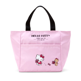 [ส่งตรงจากญี่ปุ่น] Sanrio กระเป๋าใส่อาหารกลางวัน มีฉนวนกันความร้อน ลาย Hello Kitty Japan Sanrio