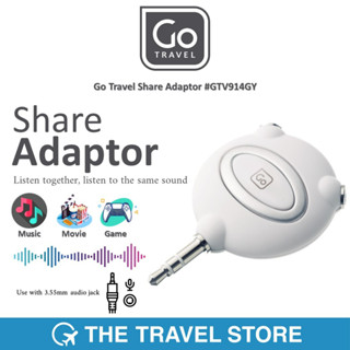 Go Travel Share Adaptor อแดปเตอร์แชร์เสียบหูฟัง