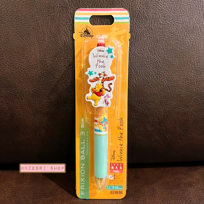 ปากกาลบได้ Pilot Frixion Ball 3 Slim หัว 0.38 ลาย Winnie the Pooh มีที่ Disney Store Japan เท่านั้น