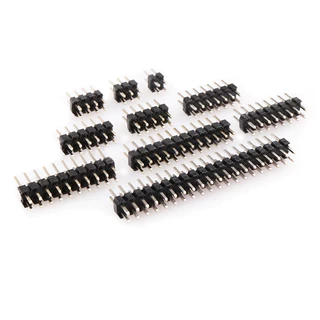 ซ็อกเก็ต แถวคู่ เมีย ผู้ จั้มเปอร์ Pin Header Female Double Row Single Row pitch 2.54mm IDC connector ก้างปลา