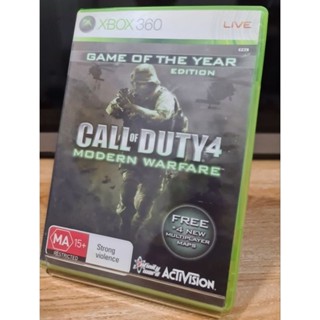 แผ่น XBOX360 เกม Call of Duty Modern Warfare 4   Zone:Pal แผ่นแท้