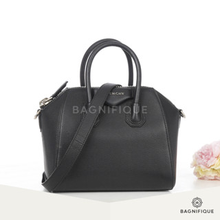 GIVENCHY ANTIGONA MINI BLACK GOAT SHW