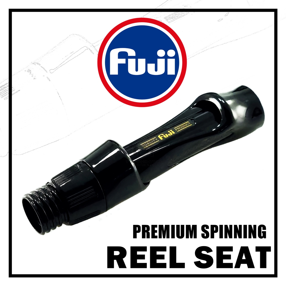 FUJI PREMIUM SPINNING REEL SEATS   " รีลซีทสปิน ดำโรงงาน ญี่ปุ่นแท้ 100% "