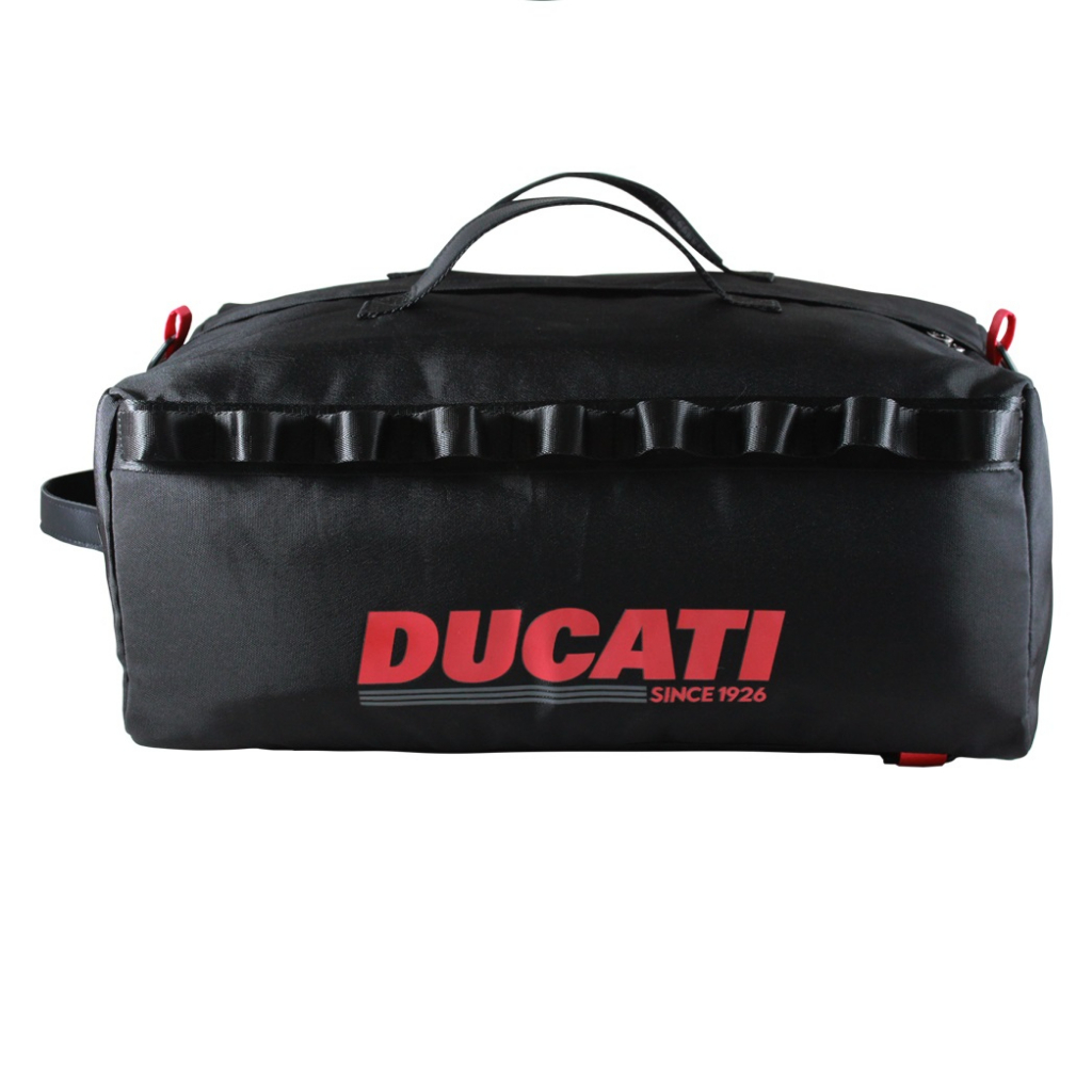 Ducati กระเป๋าอเนกประสงค์สะพายไหล่ได้สะพายเป้ได้ ดูคาติลิขสิทธิ์แท้ ขนาด 47x26x17 cm. DCT49 184