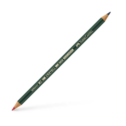 ดินสอสี ดินสอตรวจงาน ดินสอก็อปปี้ FABER CASTELL 9608 (2สี แดง/น้ำเงิน ในแท่งเดียว)/9609/9610
