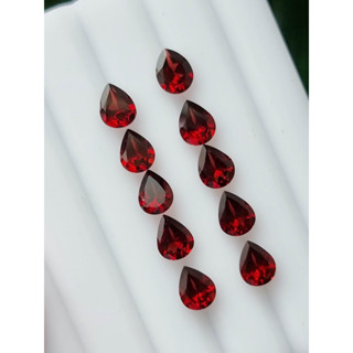 9x7mm. พลอยโกเมนหยดน้ำ เม็ดละ 170 บาท