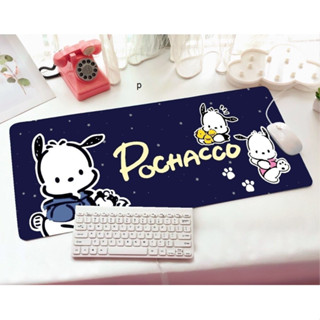 POCHACCO  3B   แผ่นรอง คีย์บอร์ด รองคีย์บอร์ด keyboard ลาย  POCHACCO  3B  ขนาด 30 x 70 cm แผ่นหนานุ่ม มียางกันลื่น MNN