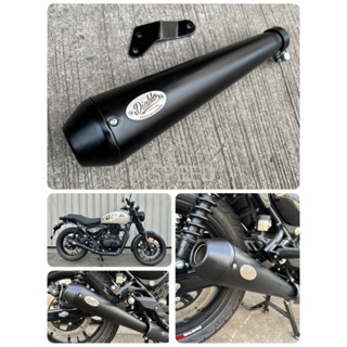 ท่อแต่ง Diabolus Slip on for Royal Enfield hunter 350