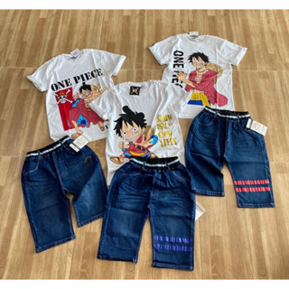 เสื้อยืดวันพีชลิขสิทธิ์แท้พื้นขาว