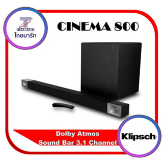 KLIPSCH CiNEMA 800 Sound Bar 3.1 SYSTEM &gt;&gt;ของแท้รับประกันศูนย์ SoundRepublic 1 ปี&lt;&lt;