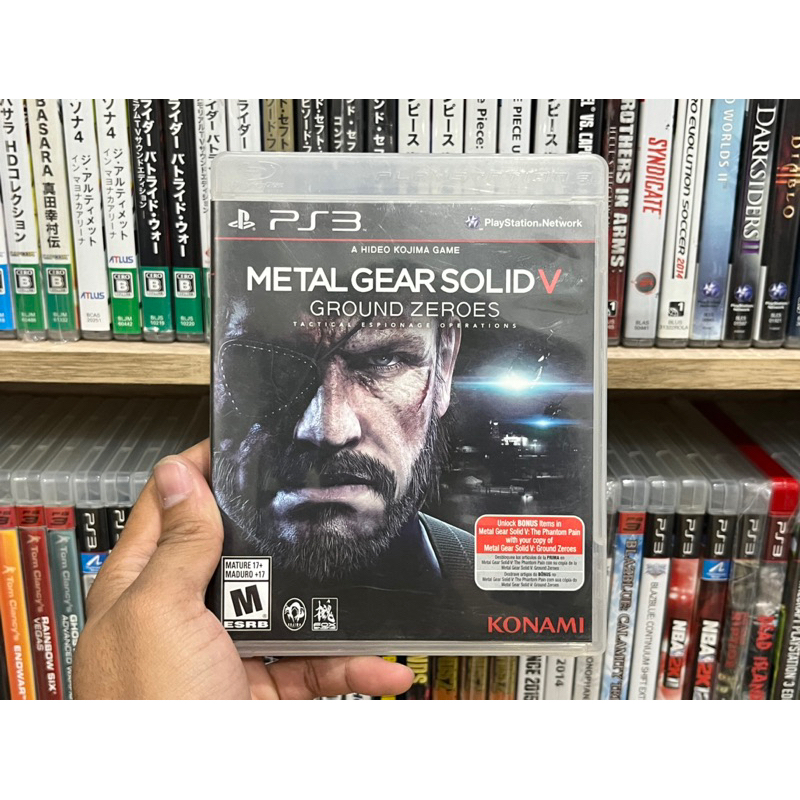 Ps3 - Metal Gear Solid V Ground Zero