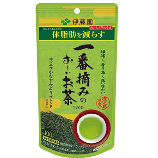 ชาเขียวพรีเมี่ยมจากญี่ปุ่น- Itoen Ichiban-no-oi Ocha 1200 Kanaya Midori Blend 100g