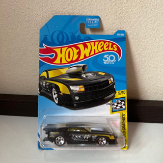 รถเหล็ก รถฮอทวีล mooneyes 10 pro stock camaro 1:64