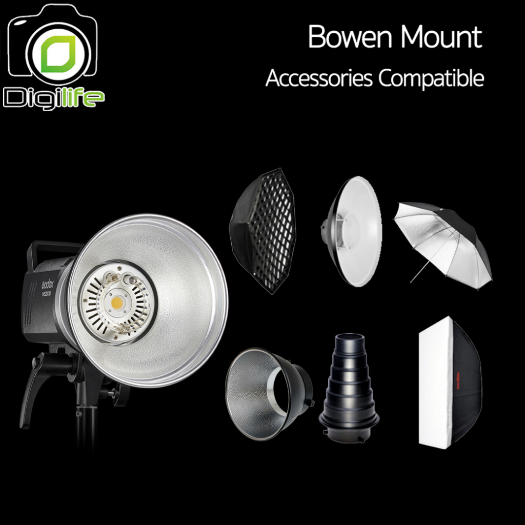 Godox Flash MS200V 200W 5800K Bowen Mount - รับประกันศูนย์ Godox Thailand 3ปี
