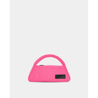 GH TRIANGLE PUFFER SHOULDER BAG (PINK)