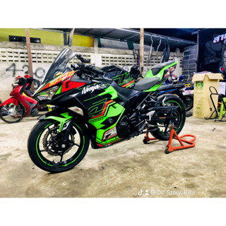 สติ๊กเกอร์แต่งลายรถ KAWASAKI NINJA 400 ลาย 400ZX-RR V.2