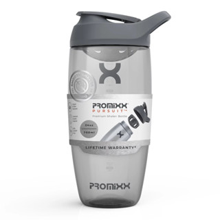 แก้วเชคนำเข้าusa PROMiXX Shaker Bottle - Premium Protein Mixes and Supplement Shaker (24oz, Graphite Gray)