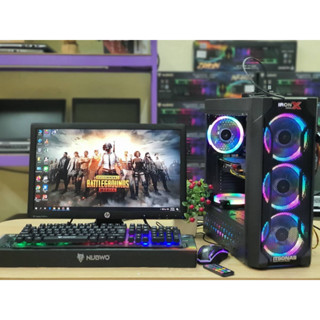 core i5 7400 ram8 การ์ดจอแยก 8 GB RX 570  คอมเล่นเกม  GTA V PUBG FREEFRIE FIFA PES