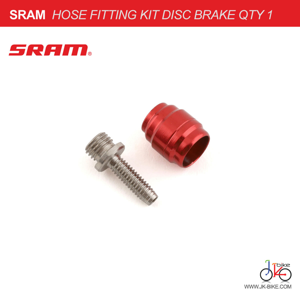 ตาไก่ดิสก์เบรกน้ำมันจักรยาน SRAM HOSE FITTING KIT DISC BRAKE QTY 1 - SJ