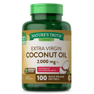 Nature’s Truth Coconut Oil 2000 mg. 100 softgels