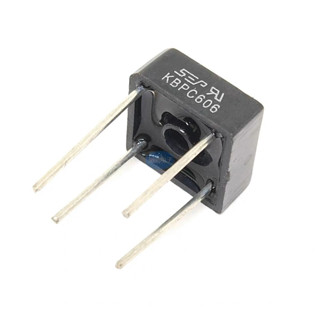 Diode Bridge ไดโอดบริด 4 ขาทรงสี่เหลี่ยมรุ่น KBPC610 :6A-1000V~KBPC1010/10A-1000V มีสินค้าพร้อมส่งในไทย