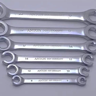 ประแจแหวนผ่า ANTON แอนตัน แข็งพิเศษ เกรด CR-V Din Germany ประแจ แหวนผ่า ประแจแหวนผ่าข้าง ราคาถูก ราคาส่ง ราคา ต่อตัว
