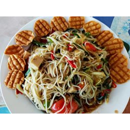 ถุงใหญ่ซิปล๊อกครึ่งกิโล #หรอย ผลิตเอง คอนเฟลกปลาแบบครึ่งกิโล ปลากะพงอบกรอบ ปลาอบกรอบ ปลากรอบ ข้าวเกรียบปลา