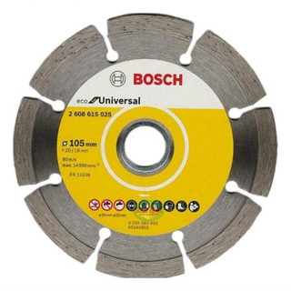 BOSCH ใบตัดปูน คอนกรีต แกรนิต ขนาด 4 นิ้ว รุ่น 2608615025 (ขอบร่อง)