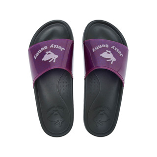 JELLY BUNNY SHOES SLIDE TWILIGHT SLIDE รุ่น B23SLYL001 รองเท้าแตะผู้หญิง GLITTER PURPLE