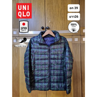 เสื้อกันหนาว เสื้อขนเป็ด เสื้อกันหนาวขนเป็ด แบรนด์ Uniqlo ของแท้ มือ2