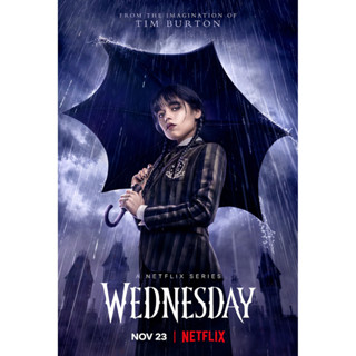 ดีวีดี Wednesday เวนส์เดย์ ซีซั่น1 (พากย์ไทย/อังกฤษ/ซับไทย)