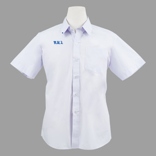 ตราสมอ เสื้อนักเรียนชายม.ปลาย ม.4-6 โรงเรียนท่ามะกาวิทยาคม จ.กาญจนบุรี