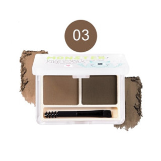 NEE CARA เขียนคิ้วแบบฝุ่น MONSTER BROW POWDER 03