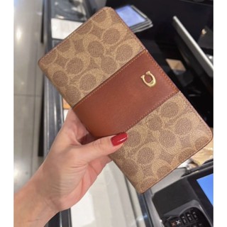 🌺งานshop Slim Wallet In Signature CanvasSignature coated canvas