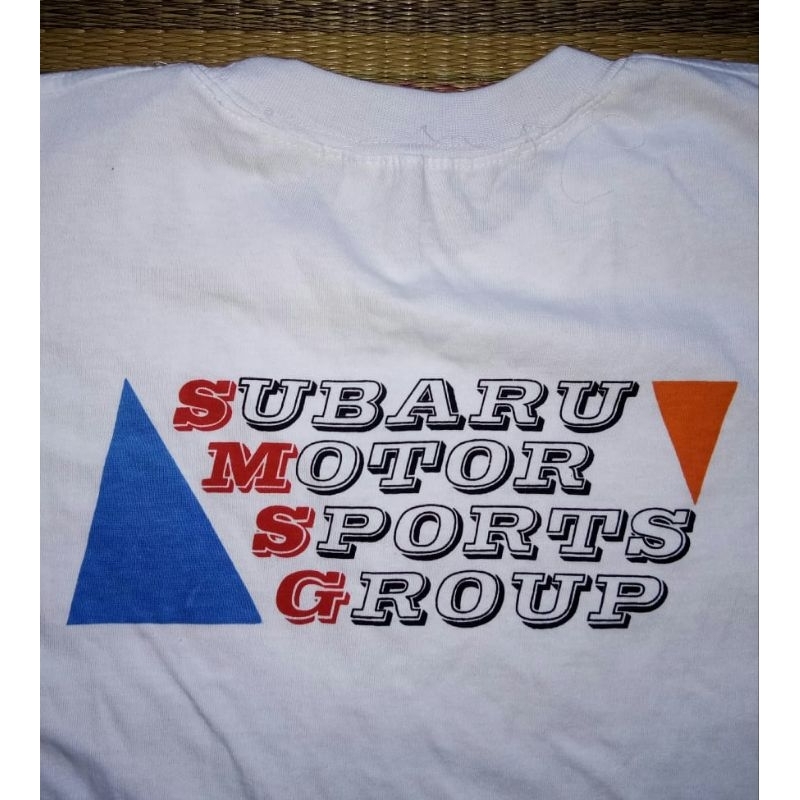 เสื้อทีมแข่งรถ Subaru motor sports group