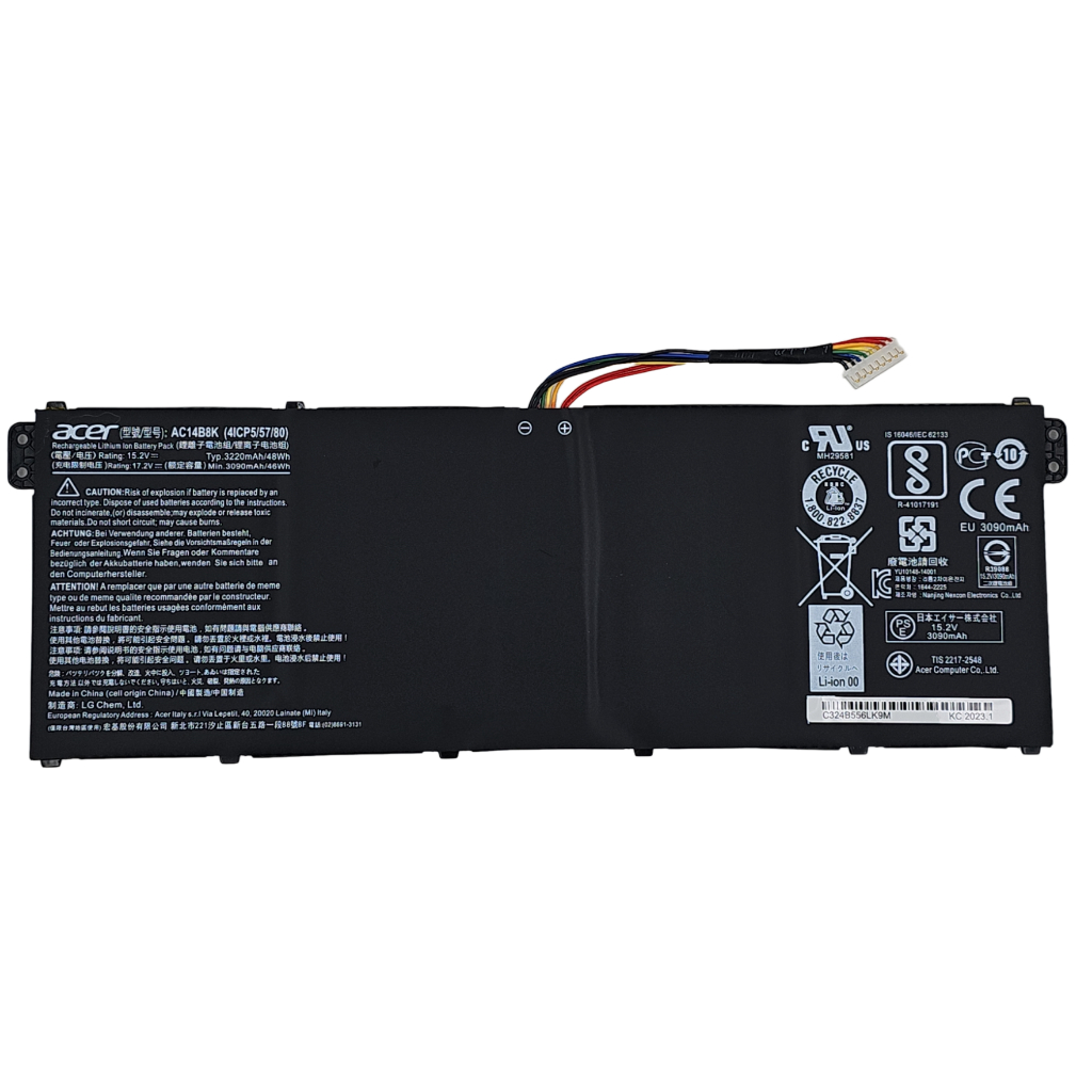 BATTERY ACER ORG  แบตเตอรี่ เอเซอร์ " AC14B8K " AN515-51 52 53  A515-51 SF314-51 SF315-51 Predator HELIOS 300 G3-571