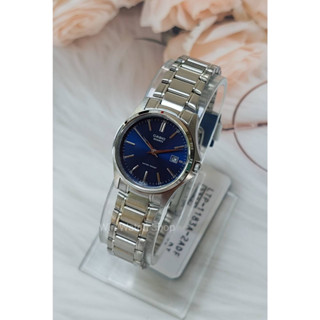 (แท้ 100%) นาฬิกา Casio รุ่น LTP-1183A-2A นาฬิกาผู้หญิงสายแสตนเลส หน้าปัดสีน้ำเงิน -ของแท้ 100% รับประกัน 1 ปีเต็ม