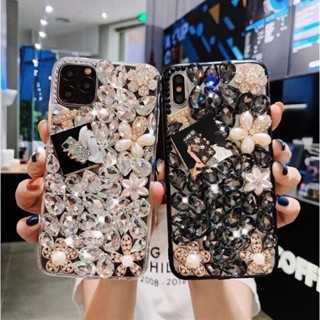 เคสติดเพชร น่ารักฟรุ้งฟริ้ง i7Plus i8Plus XR i11 i11promax i12 i12proi12promax i13 i13promax i14 i14promax