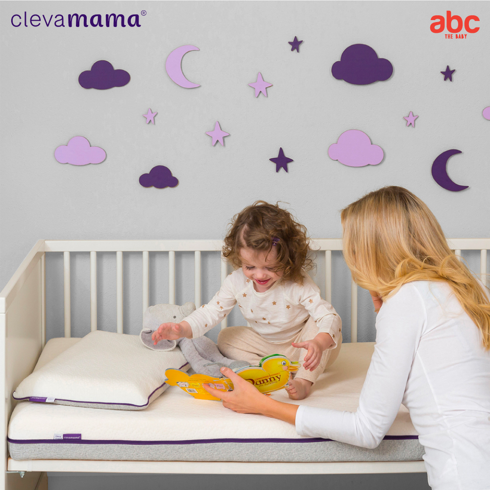 Clevamama ที่นอนเด็กทารก ป้องกันศีรษะเเบน Support Mattress (0m+) รูปที่ 3