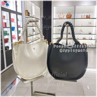 กระเป๋า Charles &amp; Keith รุ่น Cleona Braided Handle Shoulder Bag  : CK2-20671440 แท้จากชอป พร้อมถุงกระดาษ