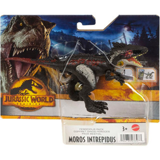 Mattel Jurassic World Ferocious Pack Moros Intrepidus (HDX29) แมทเทล จูราสสิค เวิลด์ โมรอส อินเทรพิดัส สีดำ