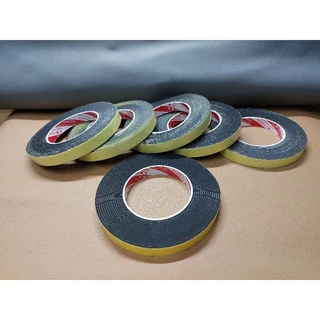 เทปโฟมกาวหน้าเดียว เทปซีลตู้ลำโพง ขอบประตูหน้าต่าง ขนาดกว้าง10mm. ,15mm. หนา2mm ยาว5m.