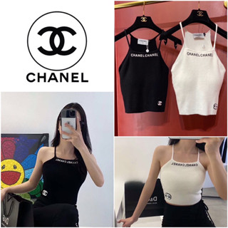 เสื้อสายเดี่ยว CHANEL CROP TANK TOP