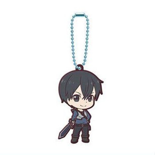 Kirito (คิริโตะ) พวงกุญแจ Sword Art Online ซอร์ดอาร์ตออนไลน์ (SAO) งานค่าย Bandai แท้จากญี่ปุ่น