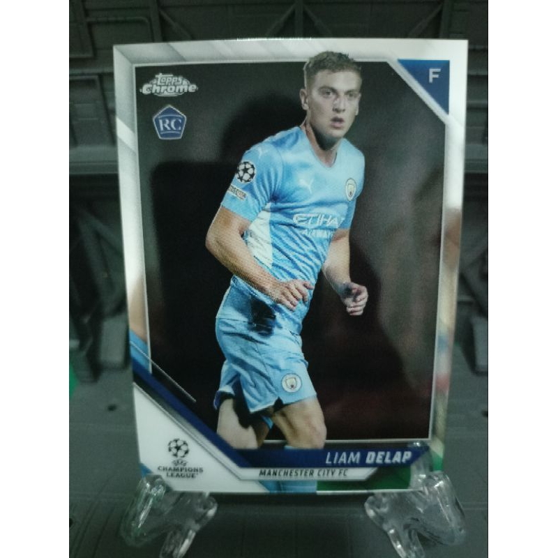 Liam Delap Topps chrome RC