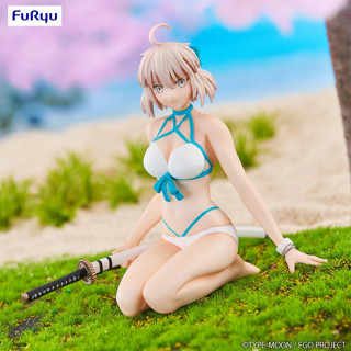 [ Figure แท้ ] Fate/Grand Order - Assassin/Okita J Soji Noodle Stopper Figure Swimsuit Ver [ FuRyu ]