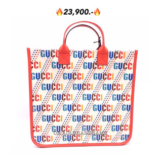 New gucci tote สีสดใส น่ารักมาก