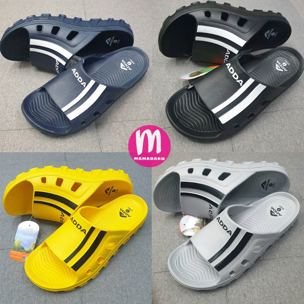 รองเท้าแตะ แอ้ดด้า ADDA 57H01 พื้นไฟล่อน แบบสวม รองเท้าแอ้ดด้า