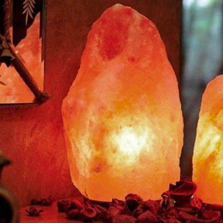 ขนาด 18 kg โคมไฟเกลือหิมาลายัน Himalayan Salt Lamp ทรงธรรมชาติ