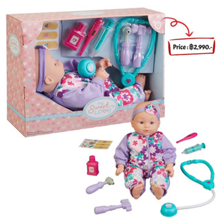 ตุ๊กตาทารก : My Sweet Love 16" Baby Doll with Doctor Play Set, 10 Pieces